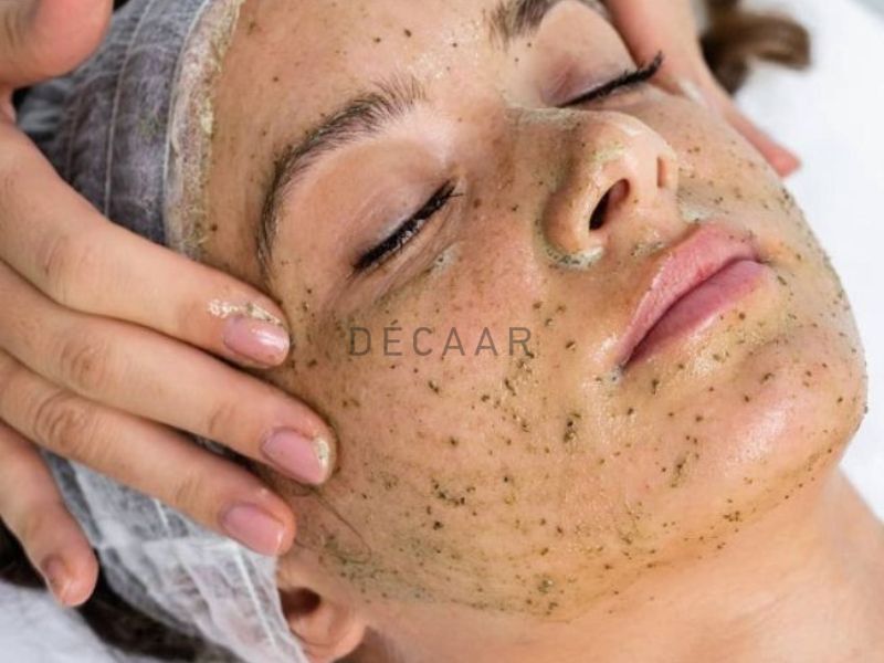 Liệu trình peel tảo Algae Peeling Regimen của Décaar